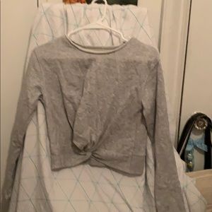 Aerie gray sweatshirt